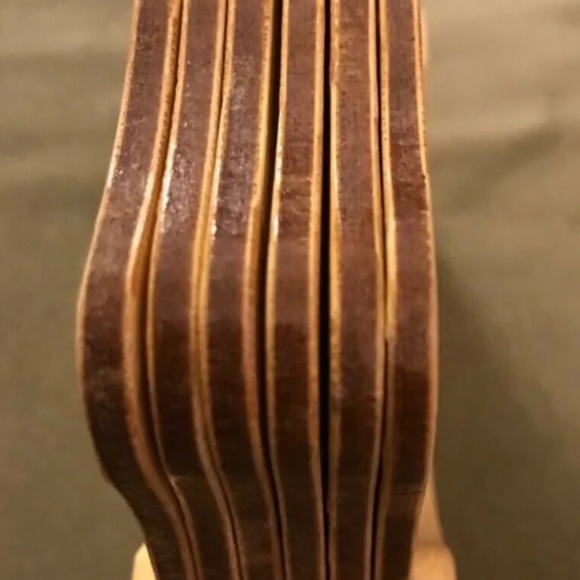 Wooden coasters, Set Of 6 - Picture 5 of 7